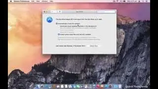 Automatically Install Mac OS X System and App Updates