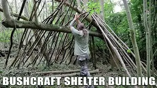 Bushcraft Shelter Building