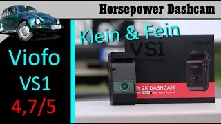 Viofo VS1 - Neue unauffällige Mini Dashcam! - #DashcamTest