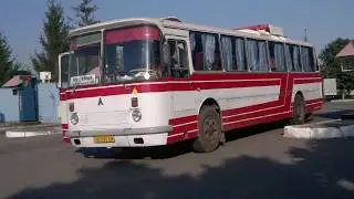 Exclusive. Engine sound of LAZ 699R