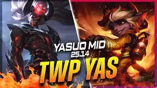 TheWanderingPro - Yasuo vs Tristana MID Patch 25.14 - Yasuo Gameplay