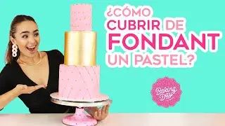 COMO USAR FONDANT Y EXTENDER | COMO HACER FONDANT FÁCIL | BAKING DAY