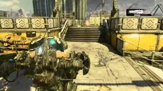 Gears of War 3 - First Boss Walkthrough