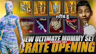 ₹40,000 UC !😭 Worst Crate Opening Ever in BGMI History 🤬🤯 || New Ultimate Mummy Set Crate Opening 🔥