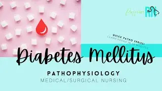 Quick Pathophysiology / Diabetes Mellitus / Med-Surg Nursing / Watch Kussmaul breathing in DKA!