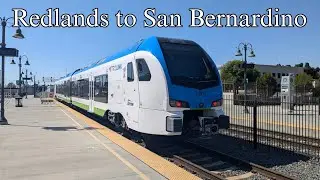 Metrolink Arrow Line Timelapse (Redlands University to San Bernardino Downtown)