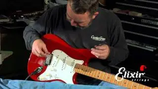 Setting Up Your Stratocaster Guitar: Bridge Action Height Adjustment  (Step 2 of 4) | ELIXIR Strings