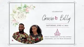 Billy Kalonji & Gracia Ilunga Wedding Ceremony