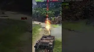 Поджигаю ж*епы на огемете Мир Танков #миртанков  #нарезки  #wot #shorts #огнемет #fps #броня #бой