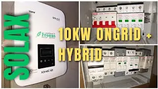 SOLAX 10KW ONGRID + 6KW HYBRID
