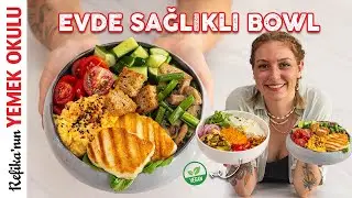 En Pratik ve Sağlıklı İki Bowl (Kase) Tarifi | Sıcak Kahvaltı Bowl ve Vegan Bowl Tarifi 🥣