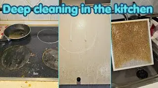 48 Hours Cleaning a Completely Dirty Kitchen