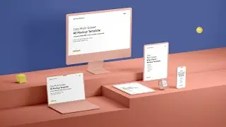 Apple Devices (2024) Multi-Screen Template for After Effects