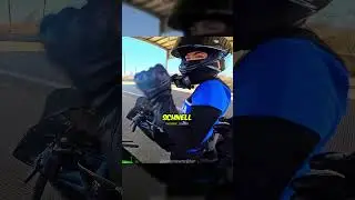 Das Mädchen seiner Träume überholte den Biker 😍