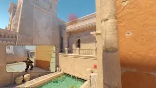 CS2 | Anubis | Molotov from Upper to Walkway