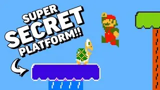 World 1-3 SPEEDRUN Trick in Super Mario Bros. (NES)!!