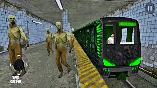 Passenger Mode With Halloween Train 2K19 | Subway Simulator 3D Android Gameplay