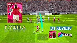 Iconic moment 98 rated Vieira review | OMG BEST DMF | PES 2021 MOBILE