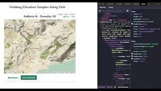 Using React DevTools to Examine Response from Elevation Service (Google Maps API)