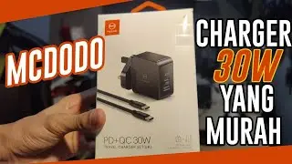 Charger 30W yang KECIL dan MURAH 🔥 - Review Mcdodo 30W Charger