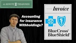 How do you account for health insurance withholdings?