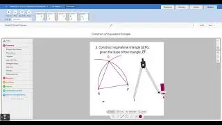 Intro to Geometric Constructions using Polypad on a Desmos Activity