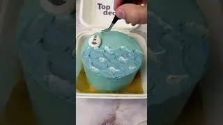 Бенто-торт Морская Тема