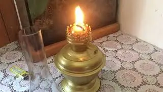 Лампа аладдина из старой керосинки за копейки!