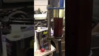 Filling engine with oil....how we do it.