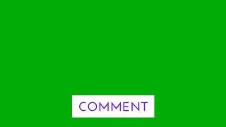 Like Comment Share Subscribe Green Screen 29