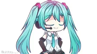 Hatsune Miku does not Slay - Gacha club