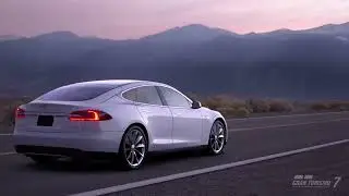 Gran Turismo 7 - Tesla Model S - 10 Minutes of Scapes Movie Mode