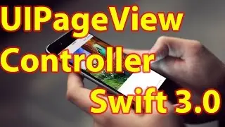 iOS Dev. #3 - UIPageViewController & UIPageControl Tutorial in Storyboard Swift 3.0 Xcode 8