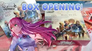 Weiss Schwarz Heaven Burns Red Booster Box Opening