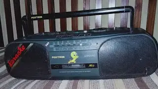 PORTABLE RADIO TAPE POLYTRON PSC 314A VINTAGE FOR SALE