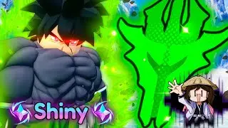 Evolving The 0.01% SHINY MONARCH BROLY In Anime Vanguards! (Roblox)