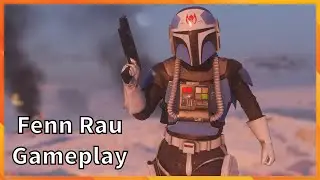 Fenn Rau Gameplay Star Wars Battlefront 2