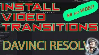 How to Install Davinci Resolve Transitions - Easy Guide (for Beginners)
