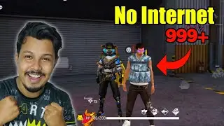 No Internet Enemy 🤣 | Free Fire Gameplay