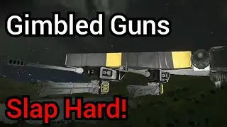 Gimbled Guns Concept puts other ships down fast!