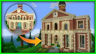 Hermitcraft 7's Town Hall BUT, it's a MEGA BUILD | 100 Hour Minecraft Project