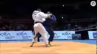 Judo Grand Prix Jeju 2013: Roman BOBIKOV (RUS) - Duurenbayar ULZIIBAYAR (MGL) Bronze [+100kg]