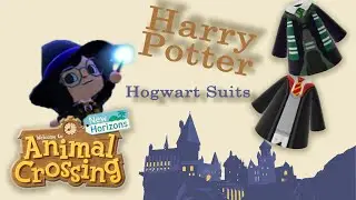 Top 20  Hogwart Suits! Clothes In Animal Crossing (Hogwart/Harry Potter) [Design Codes]