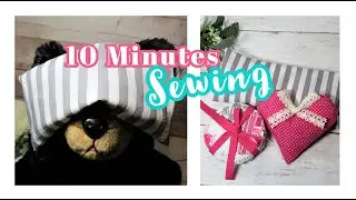 Fabric Scraps Sewing Ideas: Eye Pillow, Facial Pads & Lavender Sachet | Sewing Ideas For Beginner