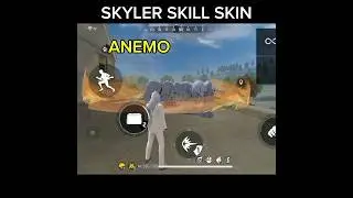 SKYLER SKILL SKIN 🔥 ANEMO RHYTHM SKYLER CHARACTER NEW SKIN | GLOO WALL DESTROY #carbongameryt