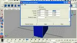 Maya Tutorial : 1 Mirror geometry