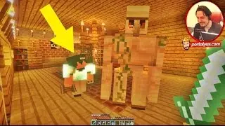 Golemi Trolleyen Adam | Minecraft Türkçe Survival Multiplayer | Bölüm 29