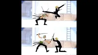 one piece momen lucu funy moment zoro vs sanji bertengkar  #onepiece #anime