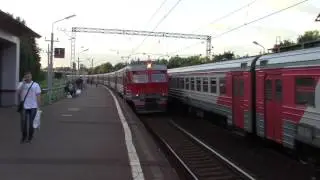 ЭД4М-0034 и ЭД2Т-0036, платформа Битца