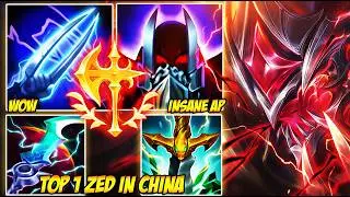Wild Rift China Top 1 Zed - Too Clean to Understand